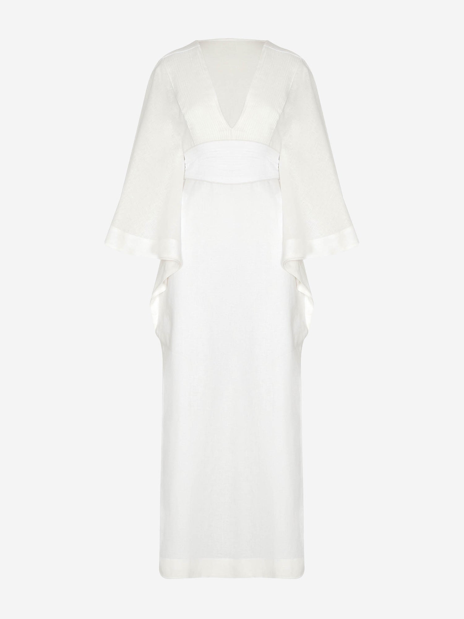 Andres Otalora Mujer Barcelona Vestido Kaftán Volar color Blanco sku 732-001473 01 - Foto 1