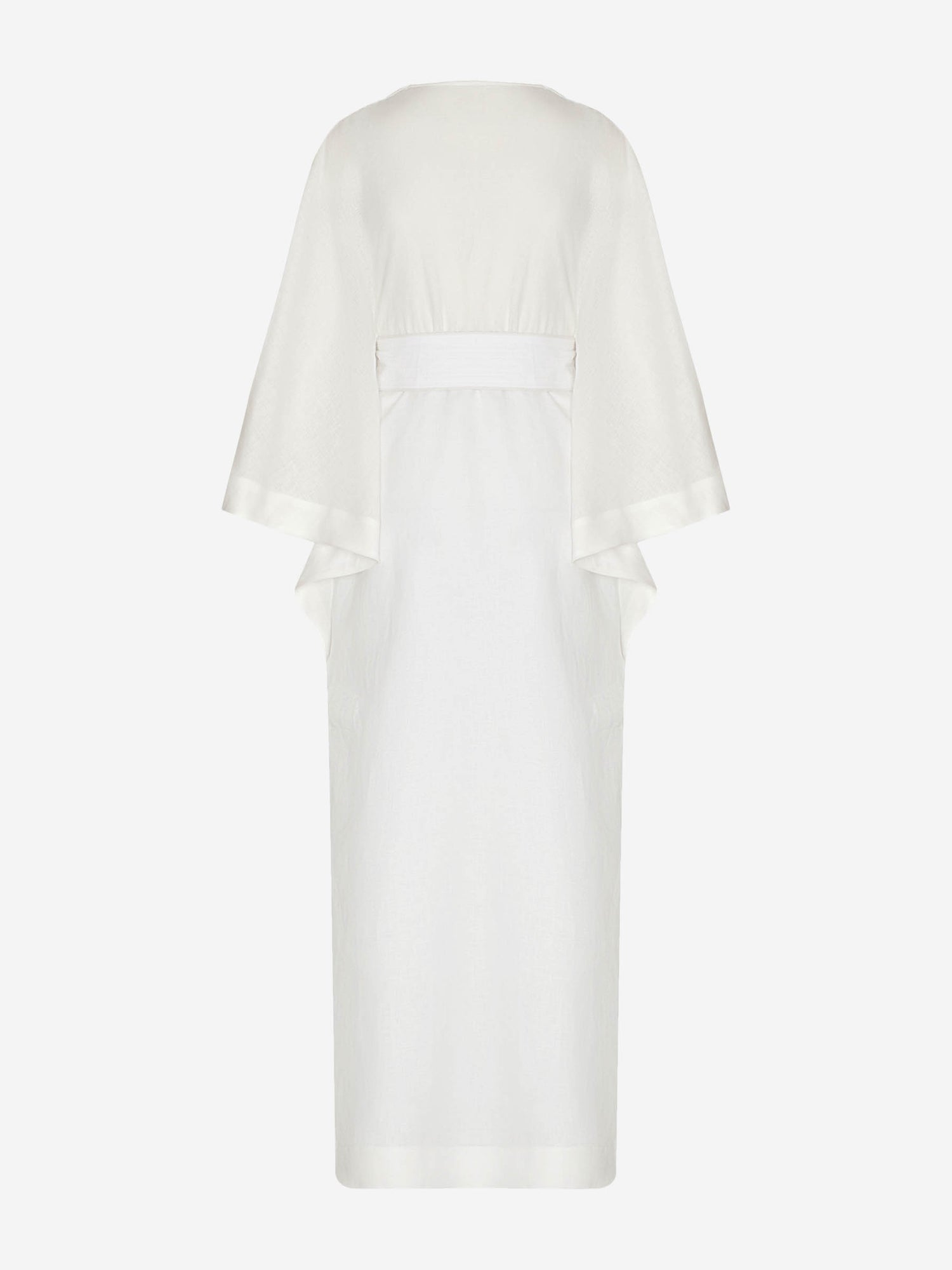 Andres Otalora Mujer Barcelona Vestido Kaftán Volar color Blanco sku 732-001473 01 - Foto 2