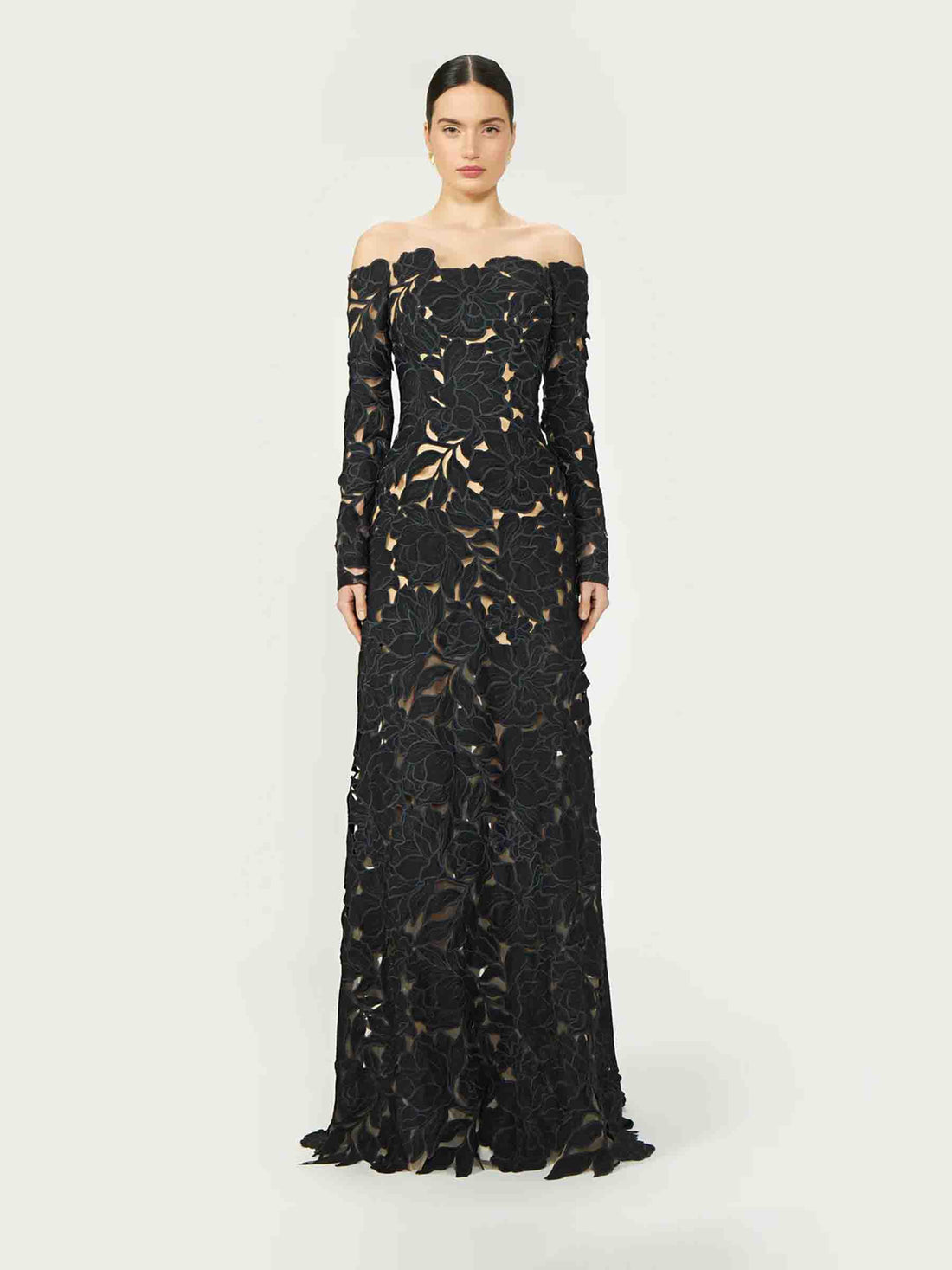 Outlet online Costarellos Mujer Vestido Maxi Kasia color Negro sku 732-001500 02 - Foto 2
