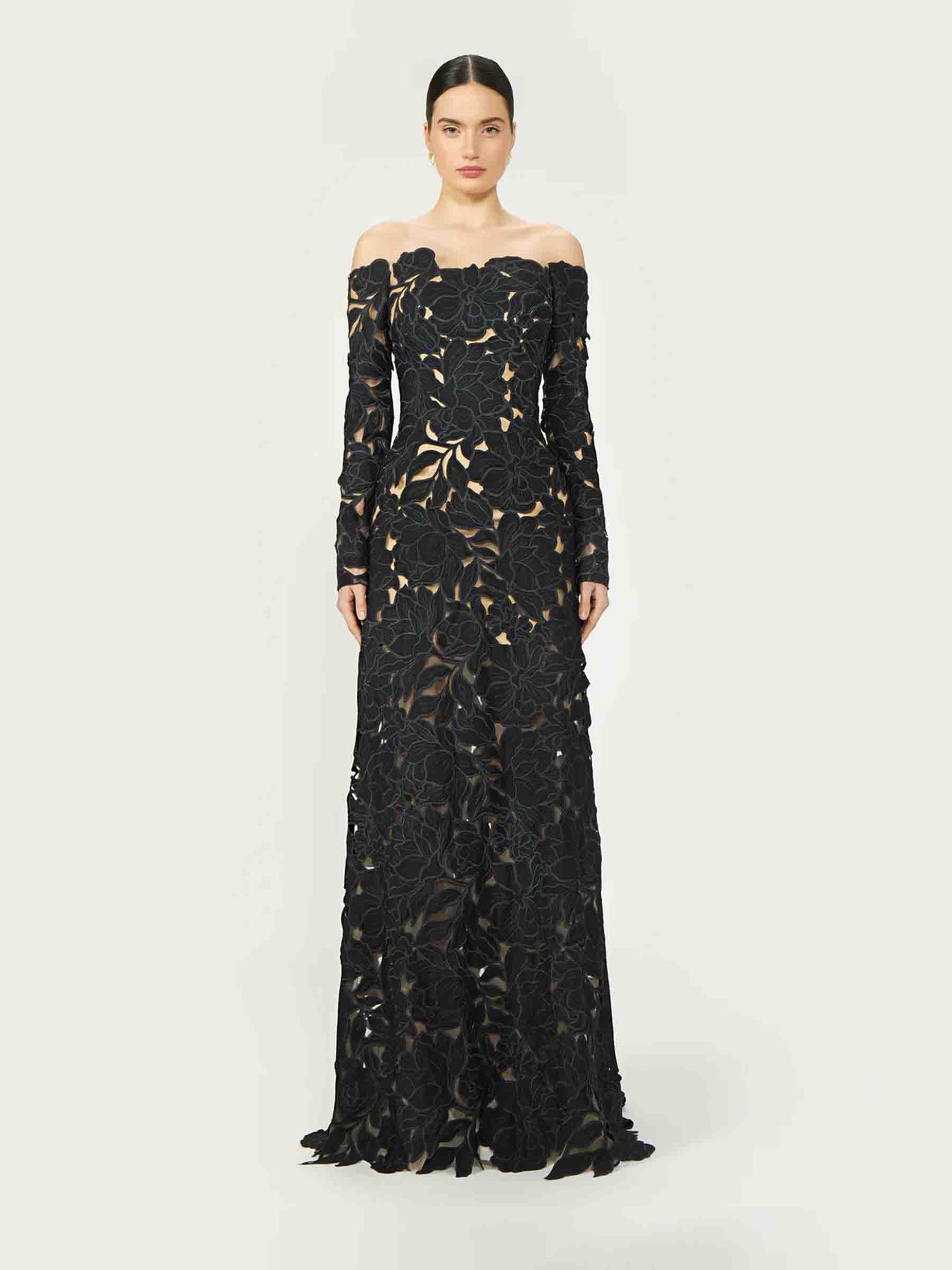 Outlet online Costarellos Mujer Vestido Maxi Kasia color Negro sku 732-001500 02 - Foto 2