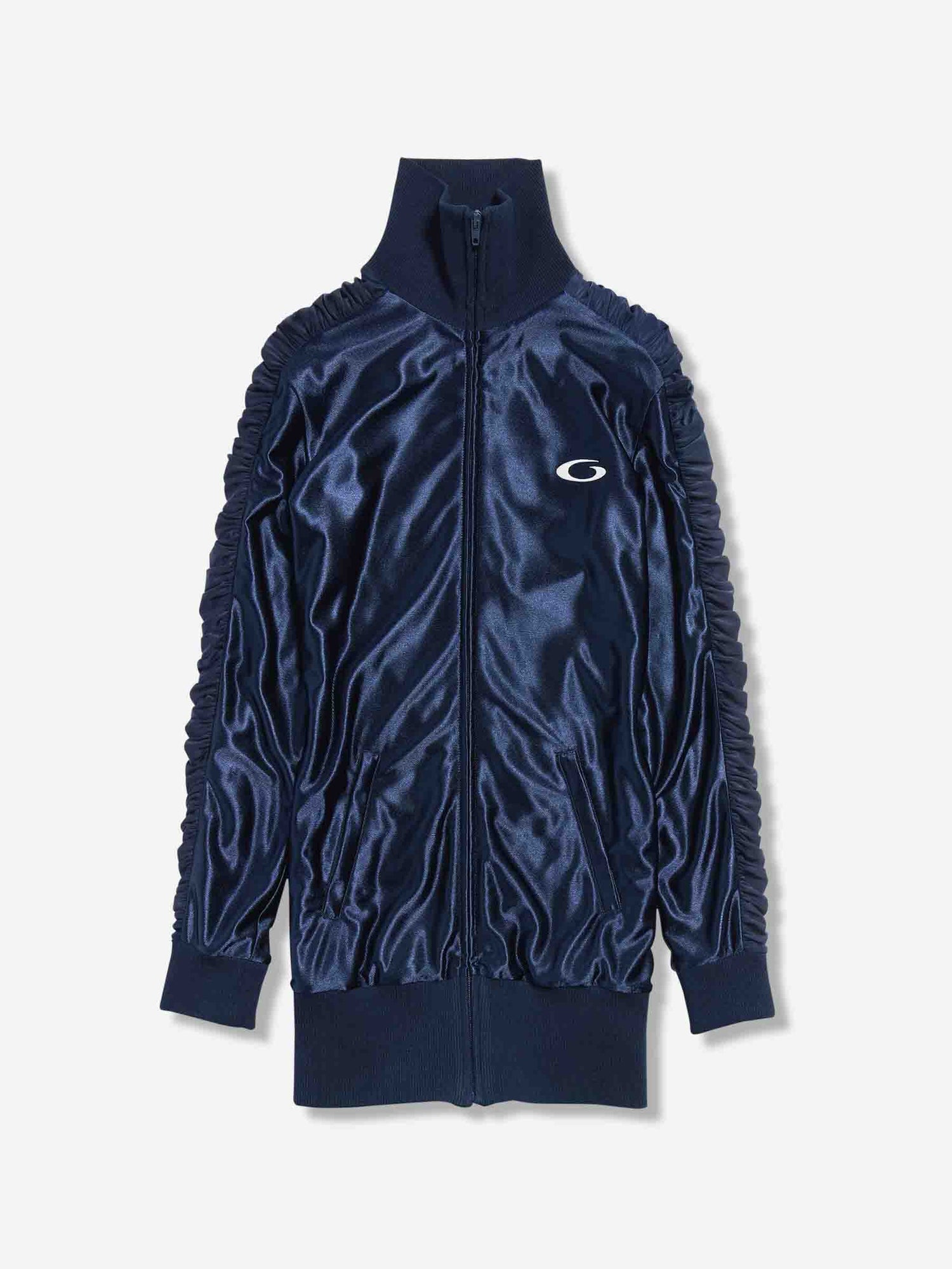 Outlet online Balenciaga Mujer Vestido Mini Tracksuit color Azul Marino sku 732-001553 01 - Foto 1