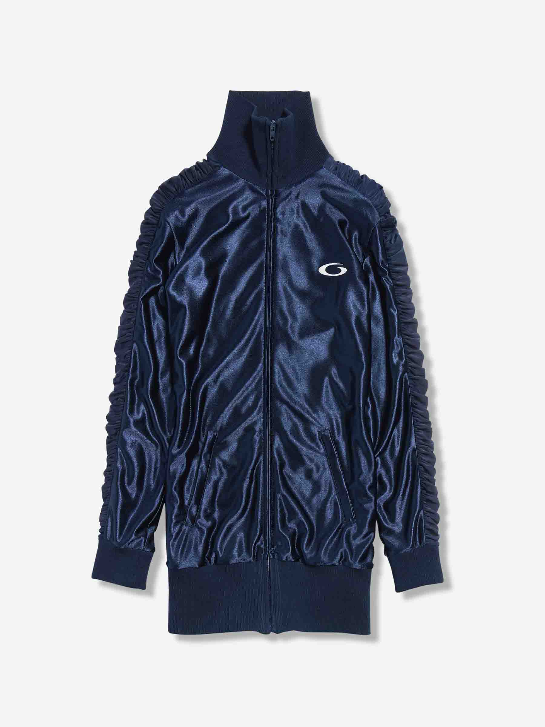 Outlet online Balenciaga Mujer Vestido Mini Tracksuit color Azul Marino sku 732-001553 01 - Foto 1