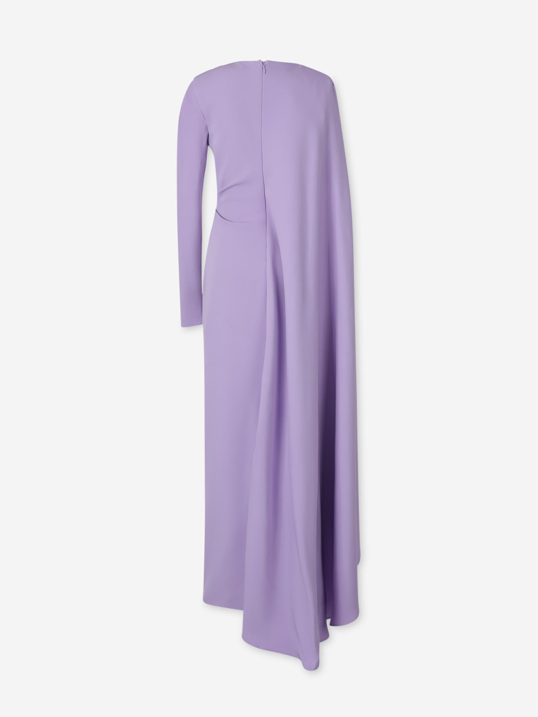 Outlet online Rachel Gilbert Mujer Vestido Orion Cape color Lila sku 732-001558 01 - Foto 5