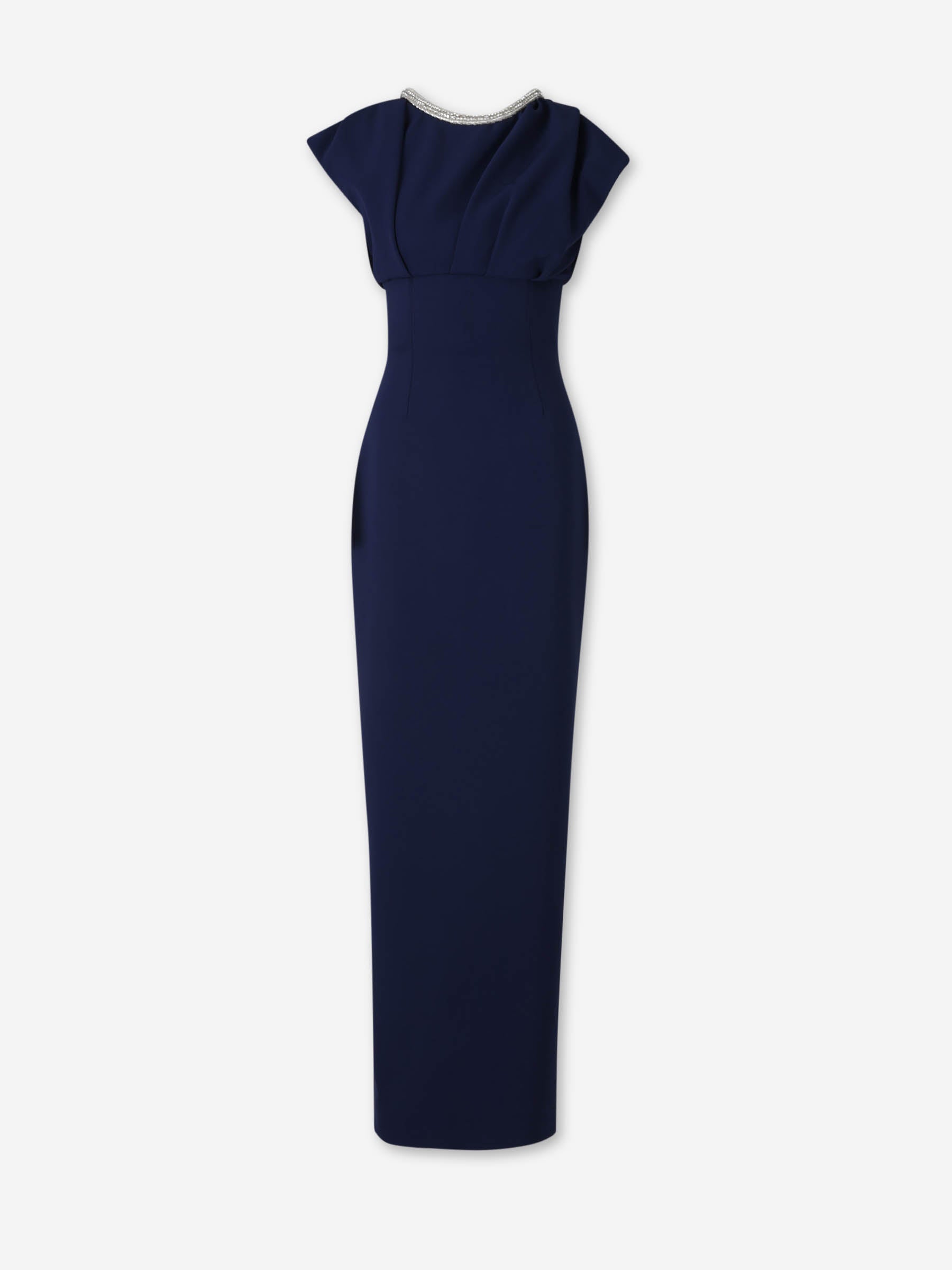 Outlet online Rachel Gilbert Mujer Vestido Orion Trim color Azul Marino sku 732-001559 01 - Foto 1