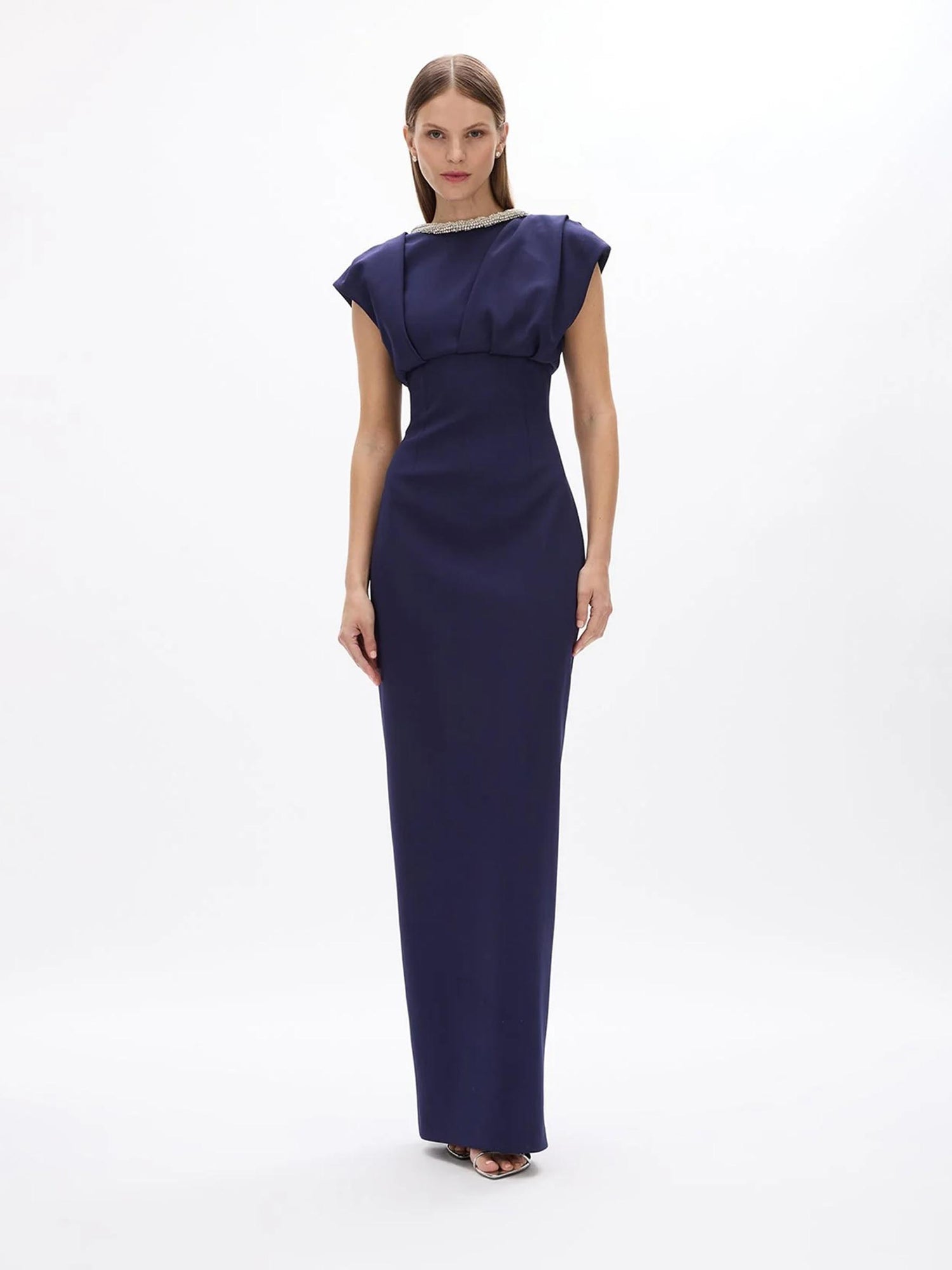Outlet online Rachel Gilbert Mujer Vestido Orion Trim color Azul Marino sku 732-001559 01 - Foto 1