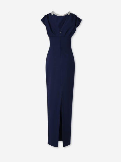 Outlet online Rachel Gilbert Mujer Vestido Orion Trim color Azul Marino sku 732-001559 01 - Foto 5