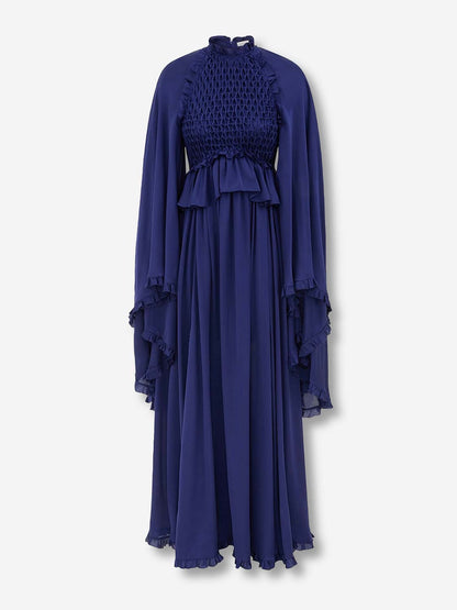 Outlet online Zimmermann Mujer Vestido Maxi Seda color Azul Cobalto sku 732-001567 01 - Foto 1
