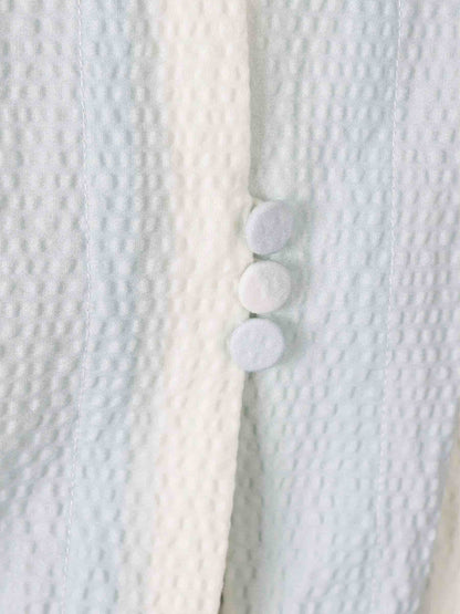 Outlet online Silvia Tcherassi Mujer Vestido Midi Seersucker color Multicolor sku 732-001576 01 - Foto 3