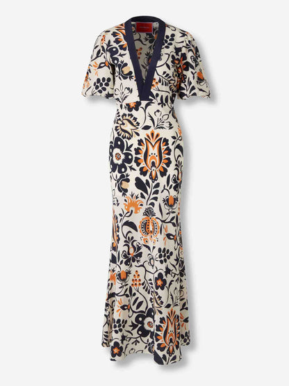 Outlet online LaDoubleJ Mujer Vestido Maxi Floral color Multicolor sku 732-001599 01 - Foto 1