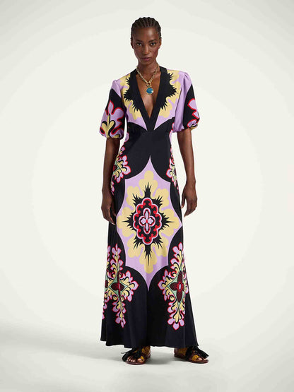 Outlet online LaDoubleJ Mujer Vestido Maxi Marlene color Multicolor sku 732-001600 01 - Foto 2