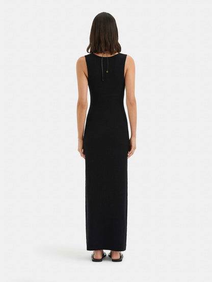 Outlet online SIR. Mujer Vestido Chiara Midi color Negro sku 732-001601 01 - Foto 3