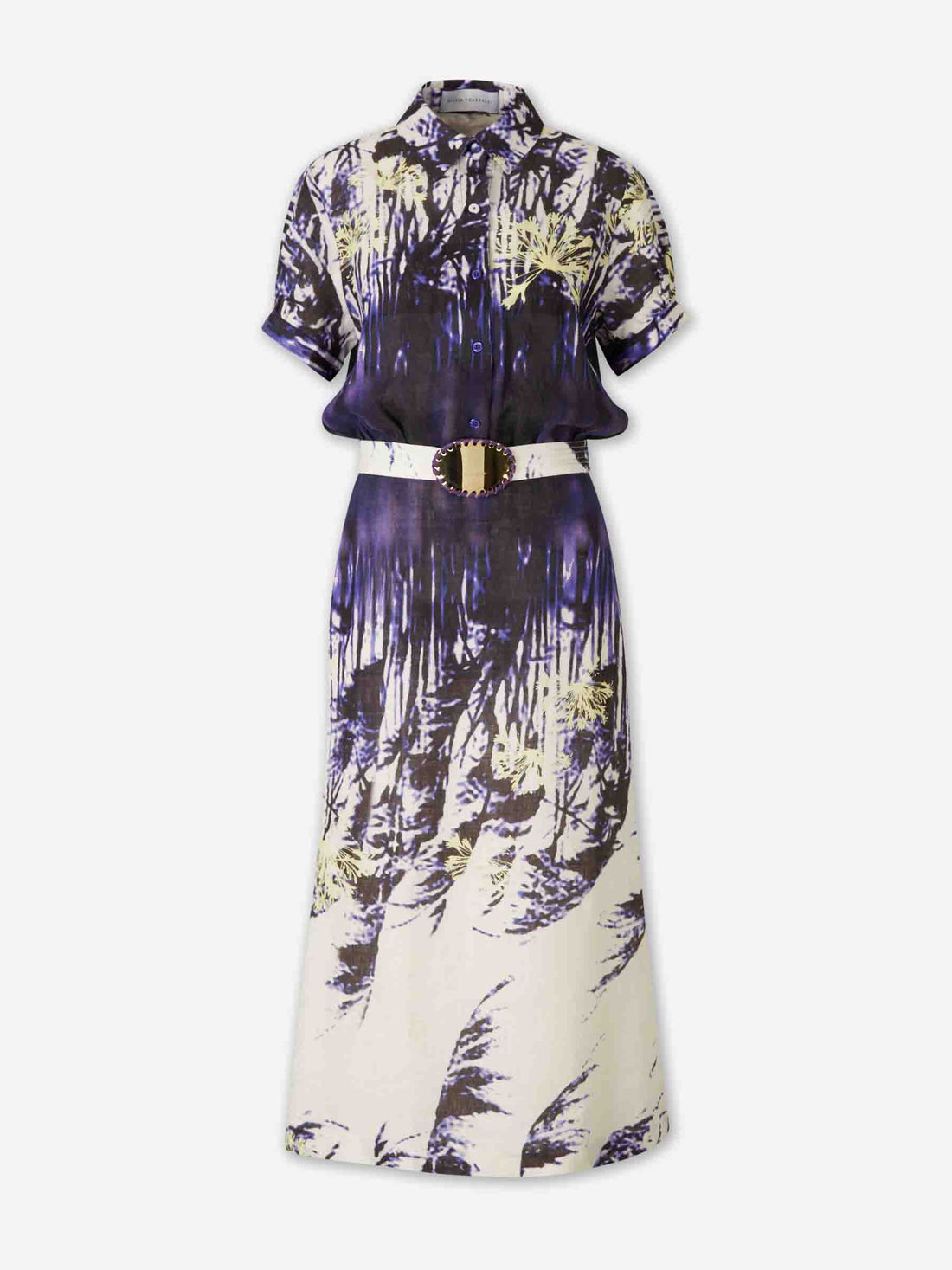 Silvia Tcherassi Mujer Barcelona Vestido Midi Lee color Multicolor sku 732-001675 01 - Foto 1