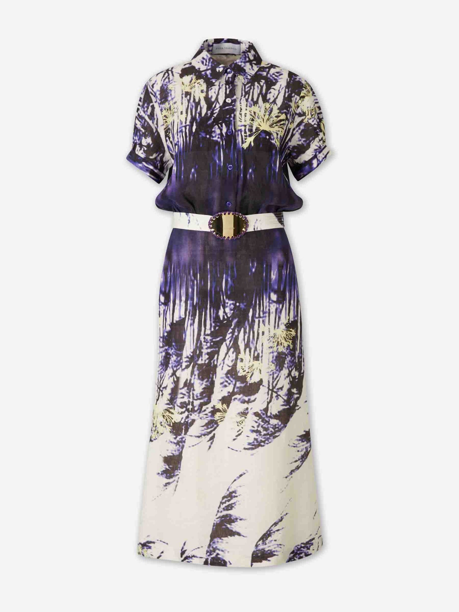 Silvia Tcherassi Mujer Barcelona Vestido Midi Lee color Multicolor sku 732-001675 01 - Foto 1