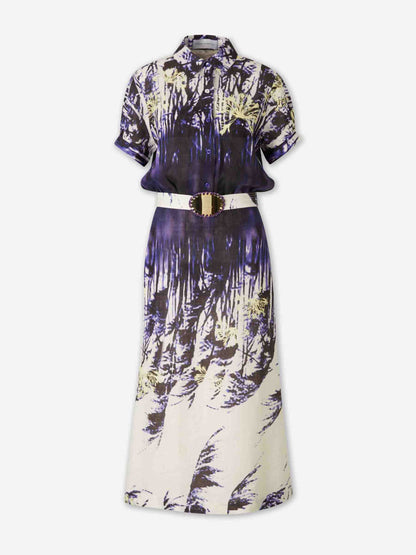 Silvia Tcherassi Mujer Barcelona Vestido Midi Lee color Multicolor sku 732-001675 01 - Foto 1