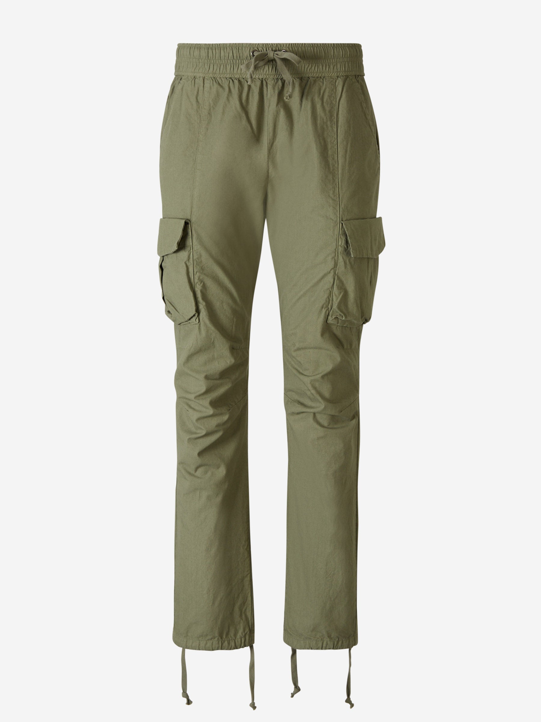Outlet online John Elliott Hombre Pantalones Cargo Back Sateen color Verde Militar sku 521-002973 02 - Foto 1