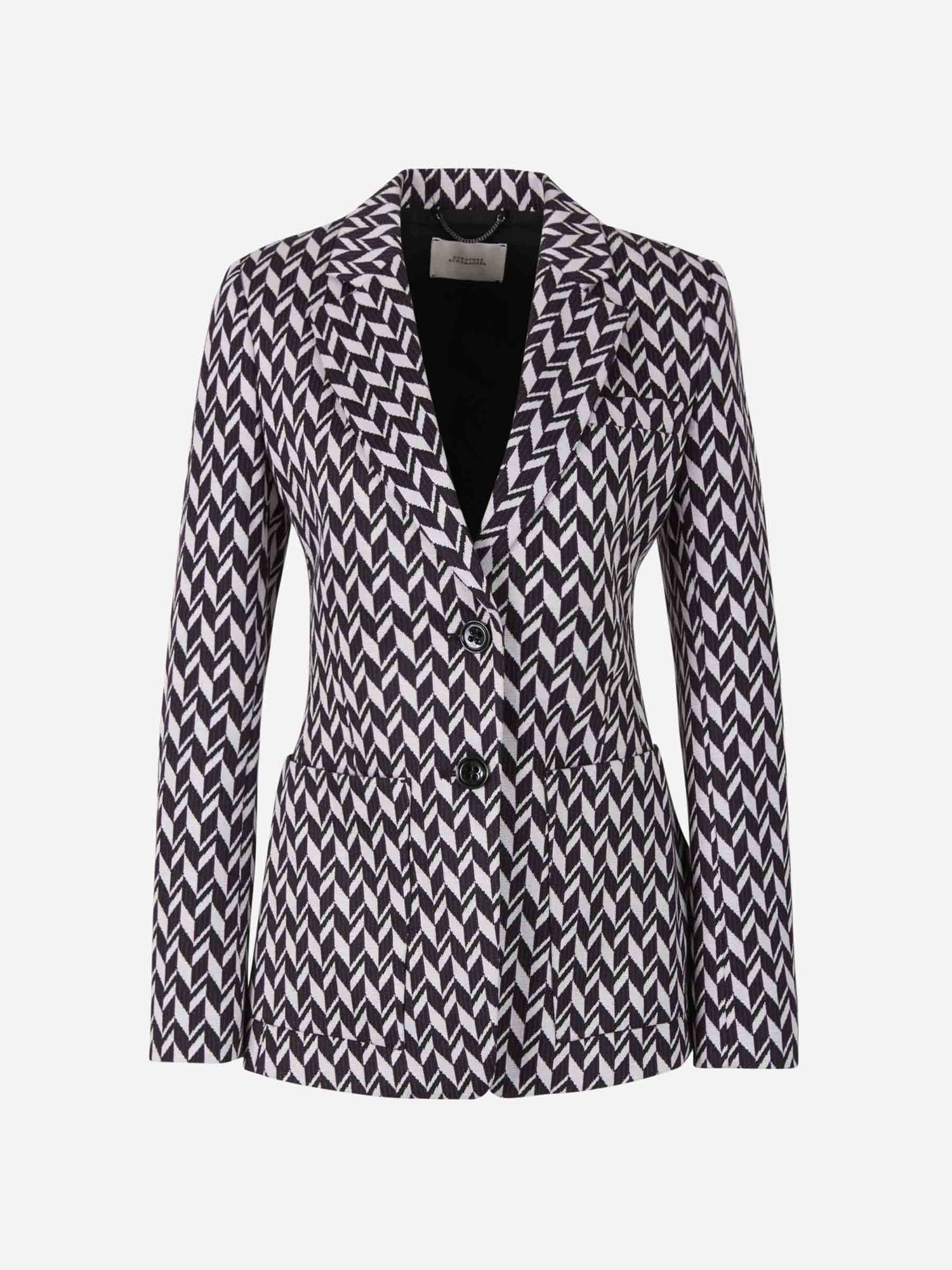 Outlet online Dorothee Schumacher Mujer Blazer Graphic Statement color Blanco sku 741-001812 01 - Foto 1