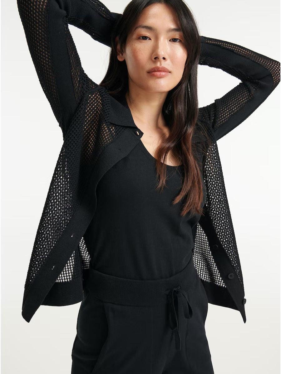 Outlet online Dorothee Schumacher Mujer Cárdigan Sporty Coolnes color Crema sku 741-001830 01 - Foto 9