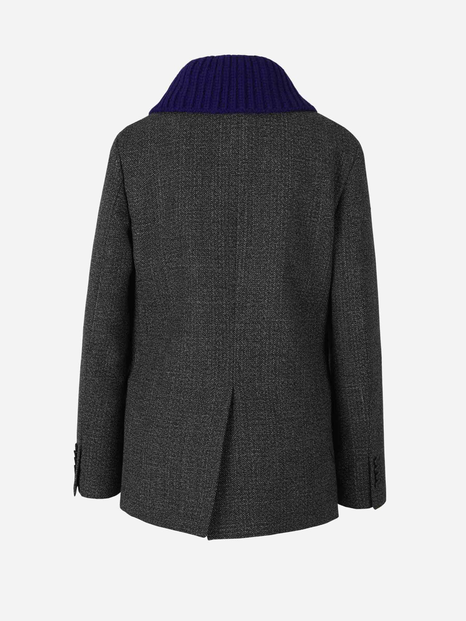 Outlet online Plan C Mujer Blazer Cuello Contraste color Gris Carbón sku 741-001875 01 - Foto 3