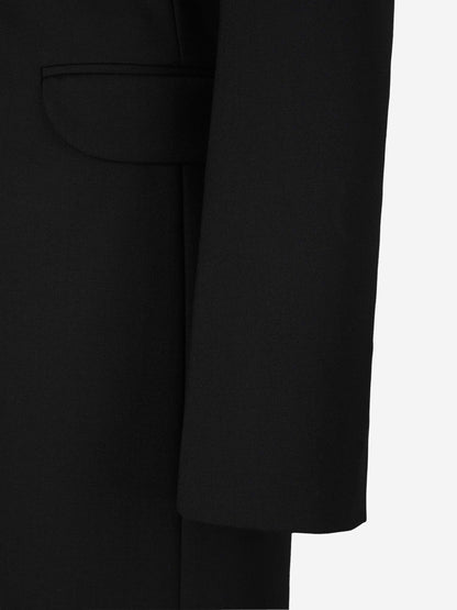 Outlet online The Row Mujer Blazer Fie Lana color Negro sku 741-001898 01 - Foto 4