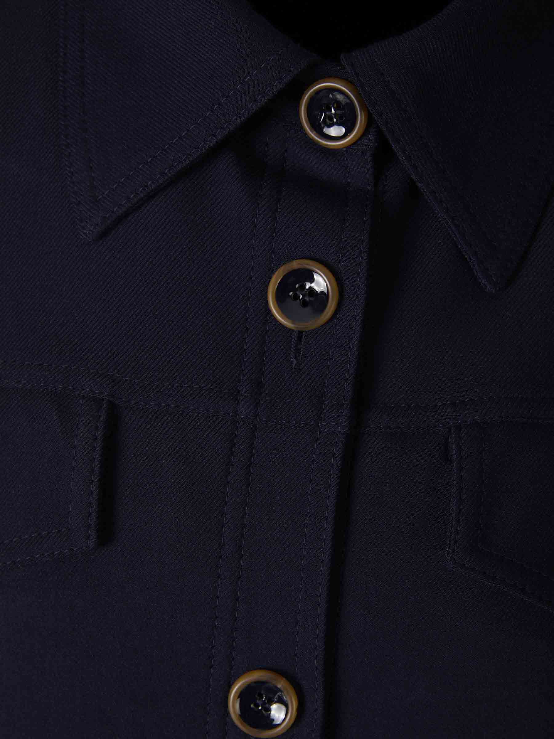 Outlet online Rodebjer Mujer Chaqueta Asimétrica Seina color Azul Marino sku 741-002064 01 - Foto 3