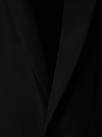 Outlet online Balenciaga Mujer Blazer Fluida Logo color Negro sku 741-002152 01 - Foto 4