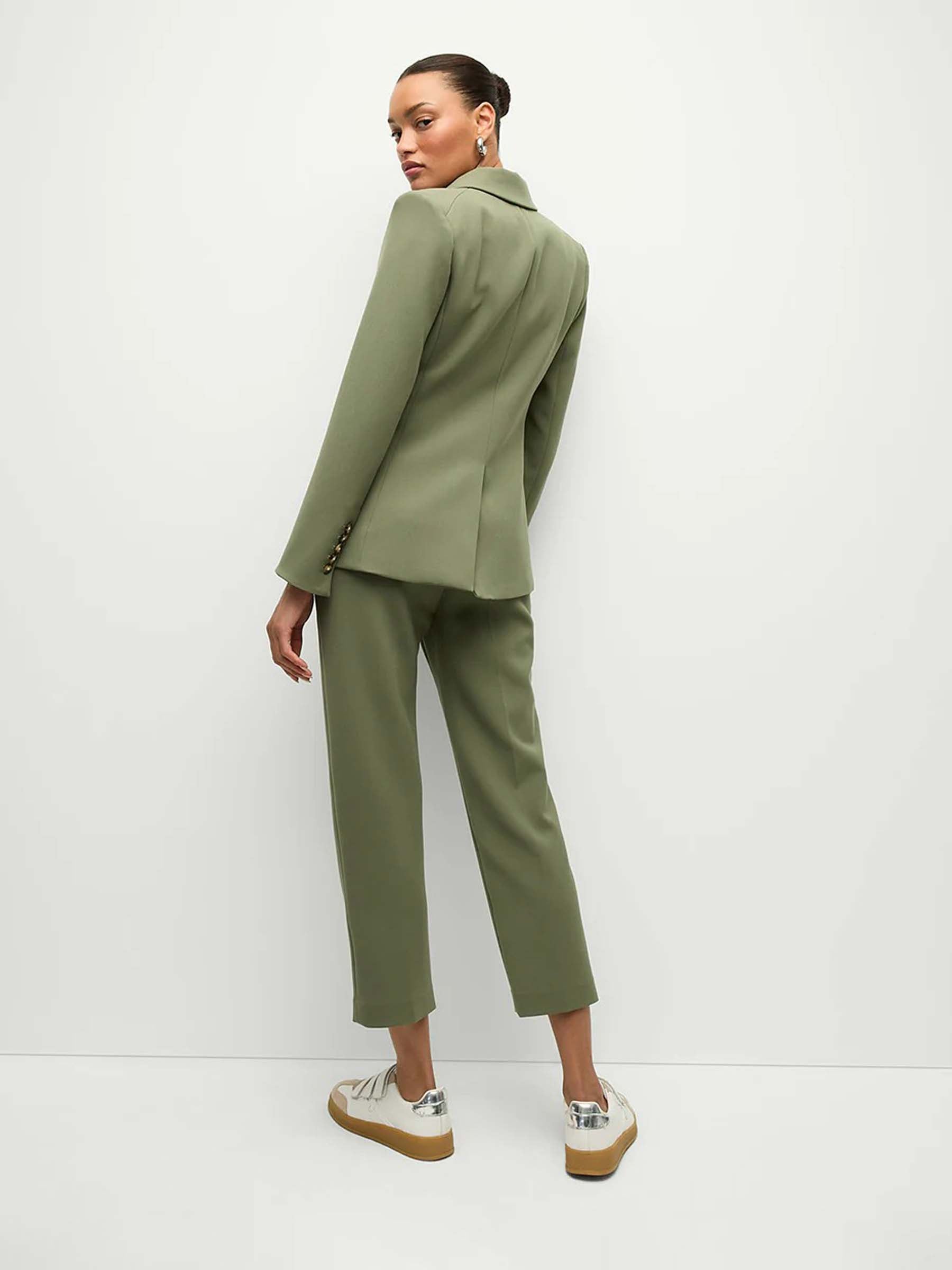 Veronica Beard Mujer Barcelona Blazer Miller Dickey color Verde Militar sku 741-002216 01 - Foto 6