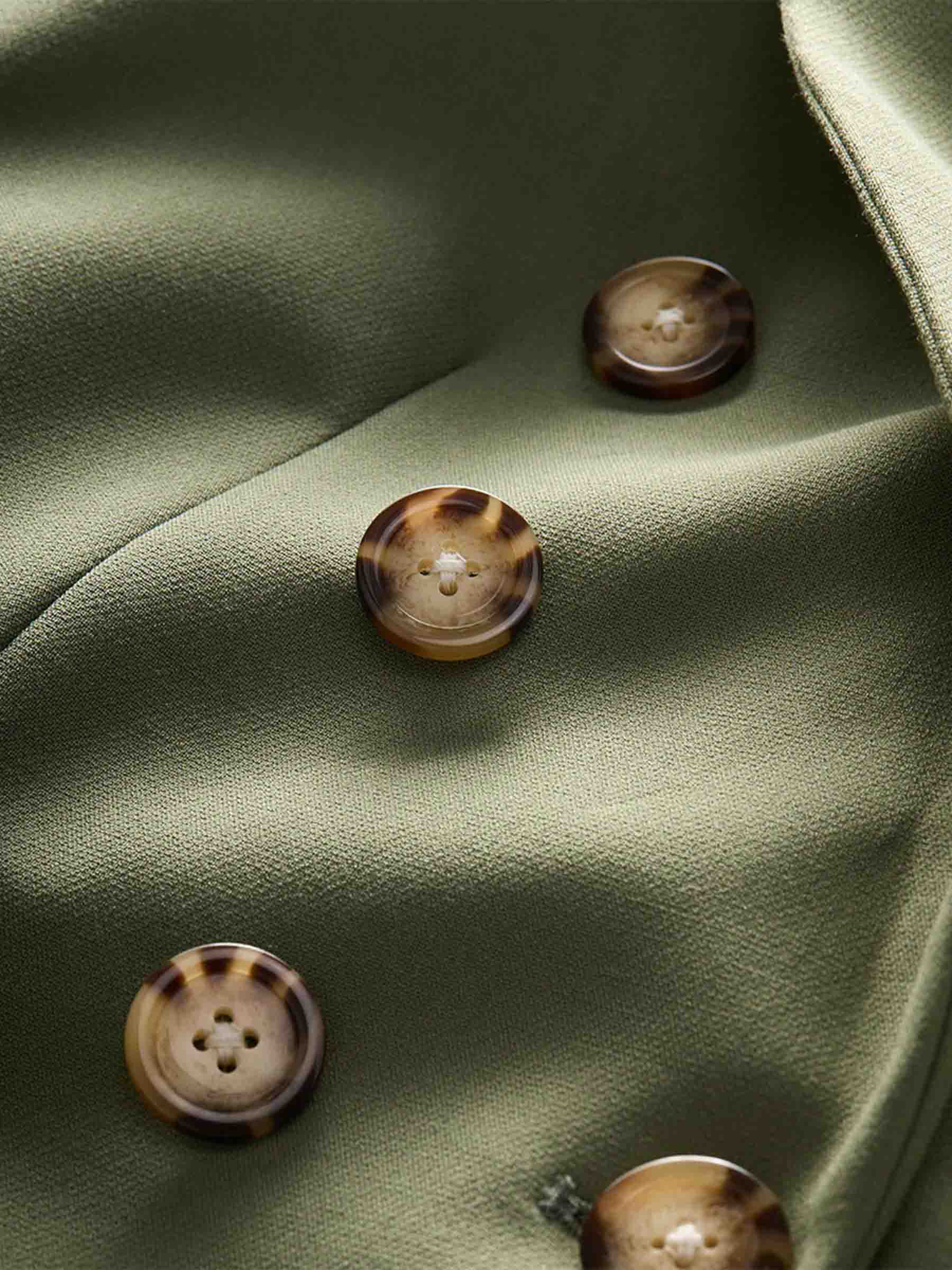 Veronica Beard Mujer Barcelona Blazer Miller Dickey color Verde Militar sku 741-002216 01 - Foto 7