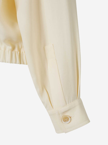 Fabiana Filippi Mujer Barcelona Blusa Lisa Bolsillos color Dorado sku 741-002223 01 - Foto 4