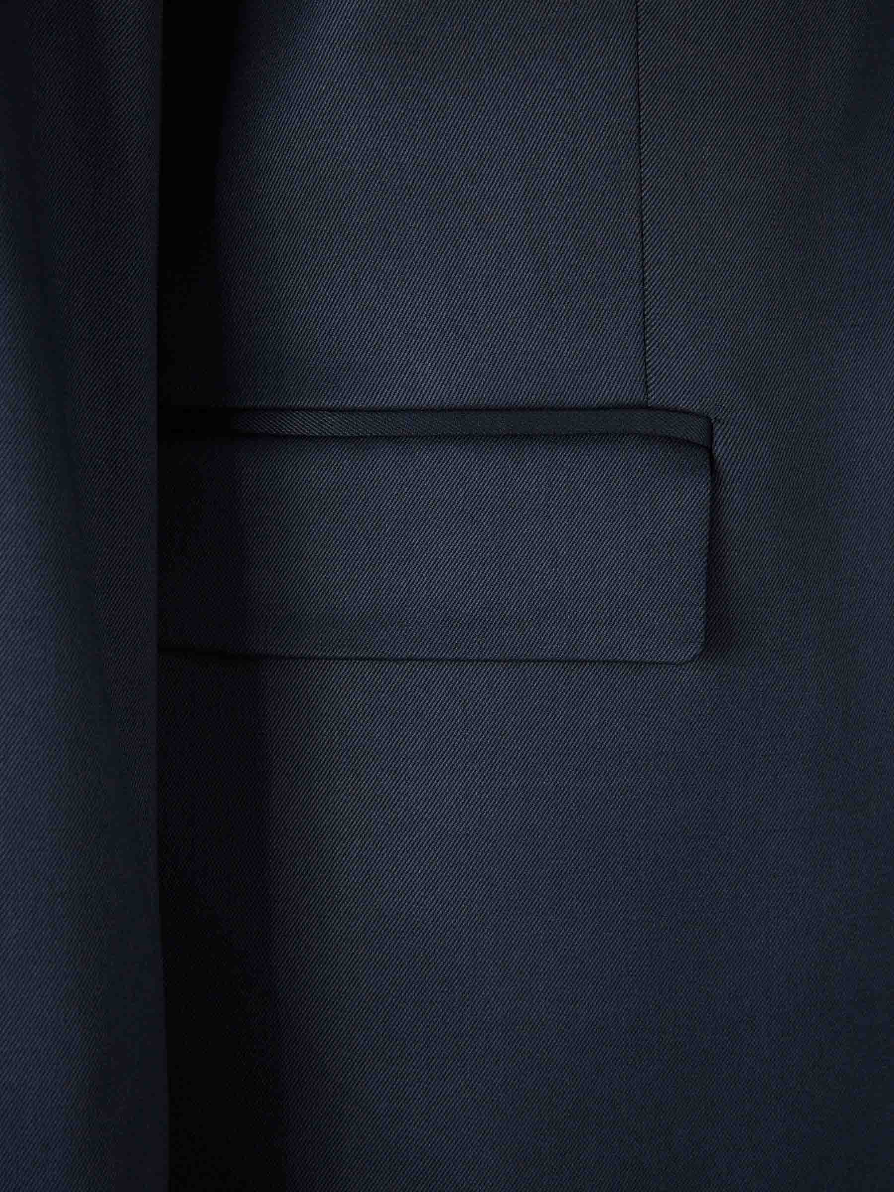 Outlet online Peserico Mujer Blazer Recta Lana color Azul Marino sku 741-002243 01 - Foto 4