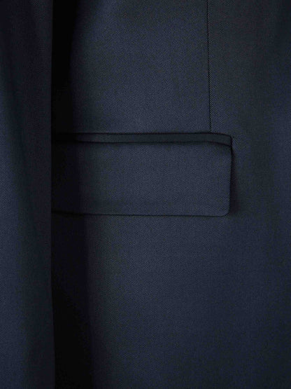 Outlet online Peserico Mujer Blazer Recta Lana color Azul Marino sku 741-002243 01 - Foto 4