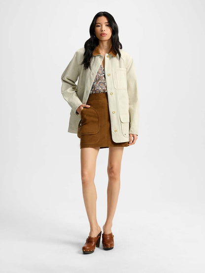 Outlet online Veronica Beard Mujer Chaqueta Abbas color Beige sku 741-002246 01 - Foto 2