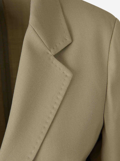 Outlet online Peserico Mujer Blazer Cierre Recto color Verde sku 741-002248 01 - Foto 3