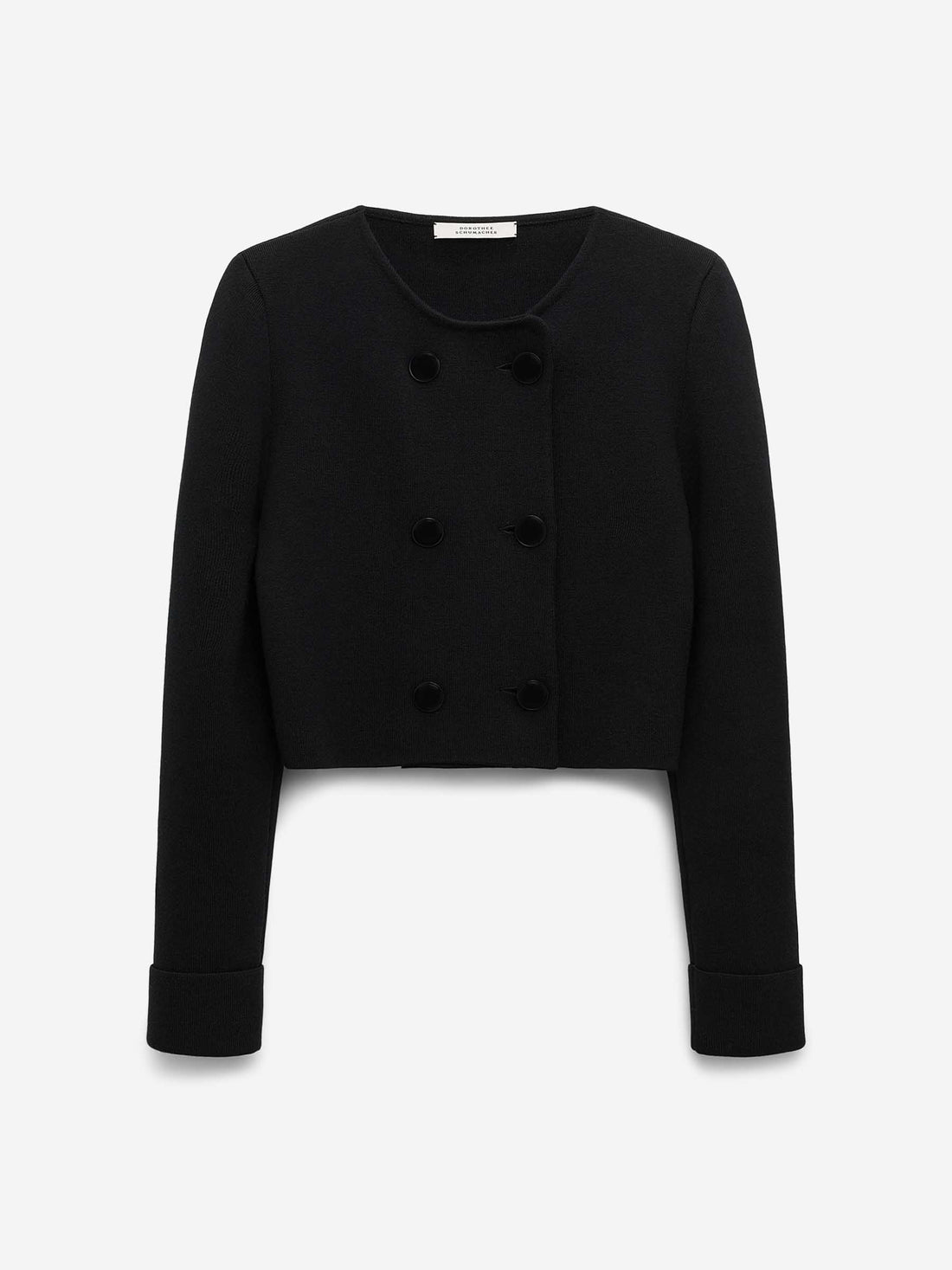 Outlet online Dorothee Schumacher Mujer Chaqueta Punto Lana color Negro sku 741-002258 01 - Foto 1