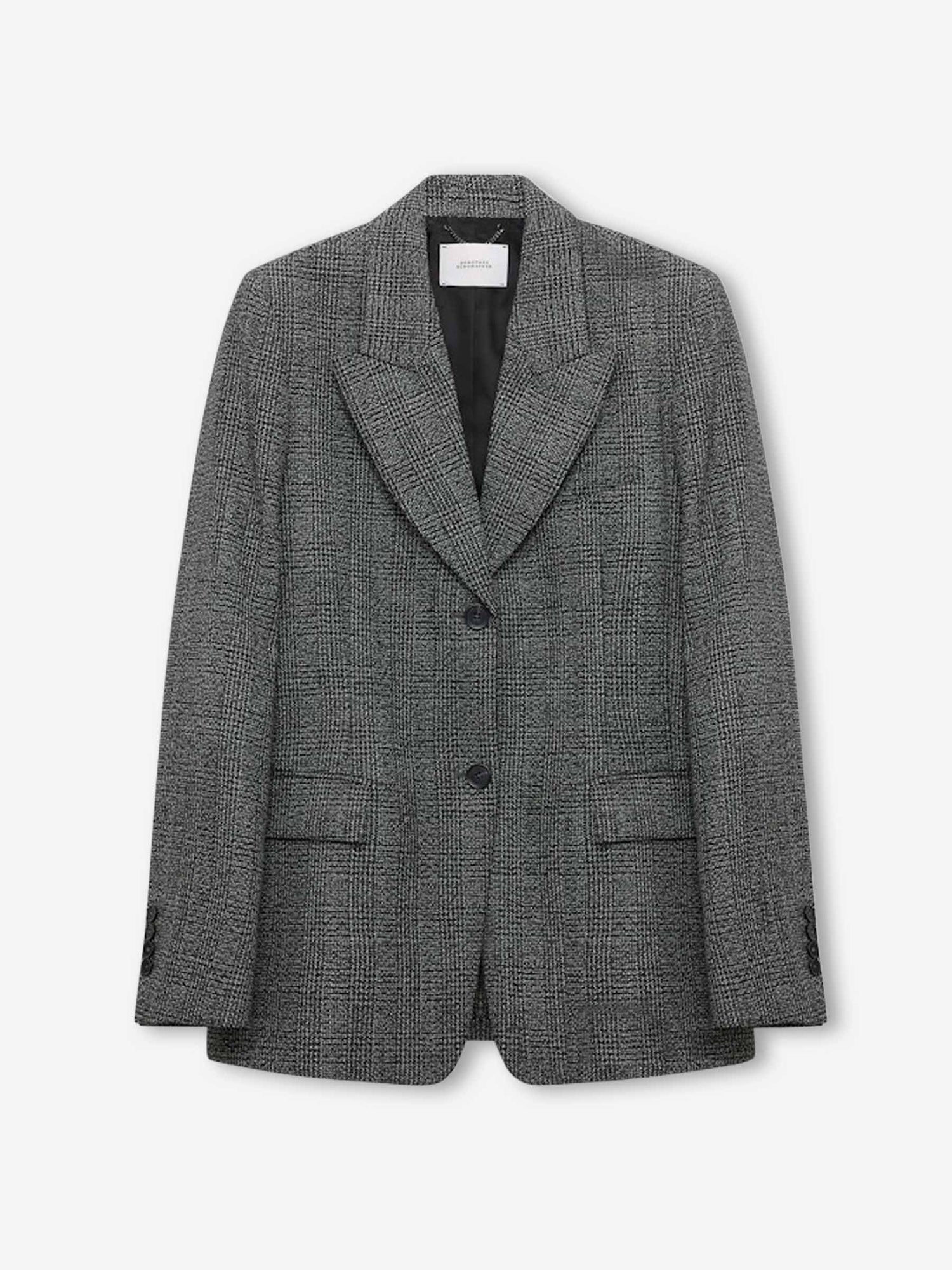 Outlet online Dorothee Schumacher Mujer Blazer Lana Glen color Gris sku 741-002338 01 - Foto 1