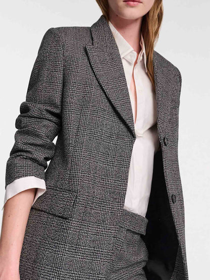 Outlet online Dorothee Schumacher Mujer Blazer Lana Glen color Gris sku 741-002338 01 - Foto 5
