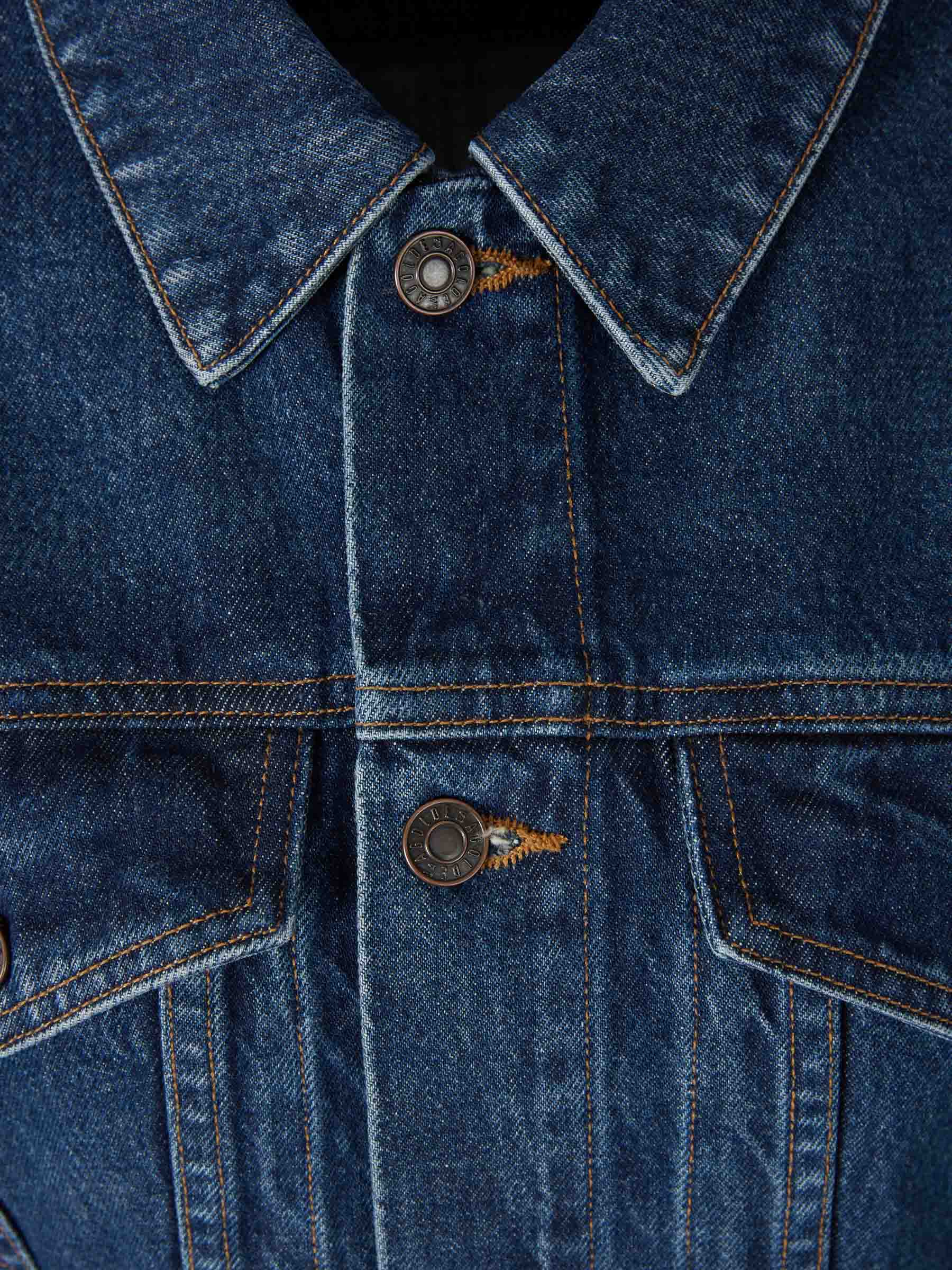 Outlet online Agolde Mujer Chaqueta Denim Myra color Azul Denim sku 741-002354 01 - Foto 3