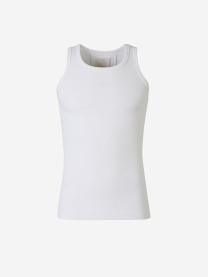 Outlet online Givenchy Hombre Camiseta Tirantes Algodón color Blanco sku 553-003645 01 - Foto 1