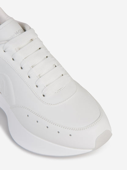 Outlet online McQueen Mujer Sneakers Sprint Runner color Blanco sku 806-000325 01 - Foto 5