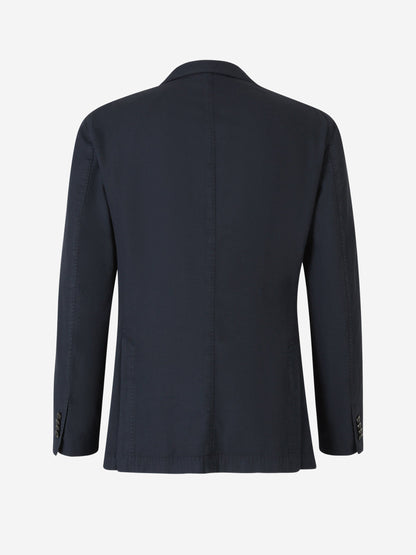 Outlet online Boglioli Hombre Americana Recta Algodón color Azul Marino sku 302-003453 02 - Foto 2