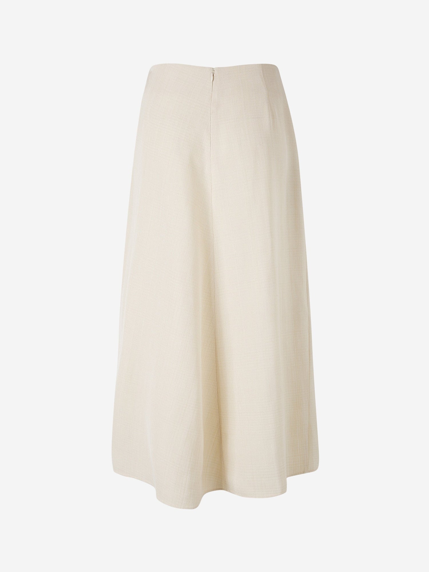 Outlet online Jil Sander Mujer Falda Tafetán Seda color Beis sku 750-001070 01 - Foto 2