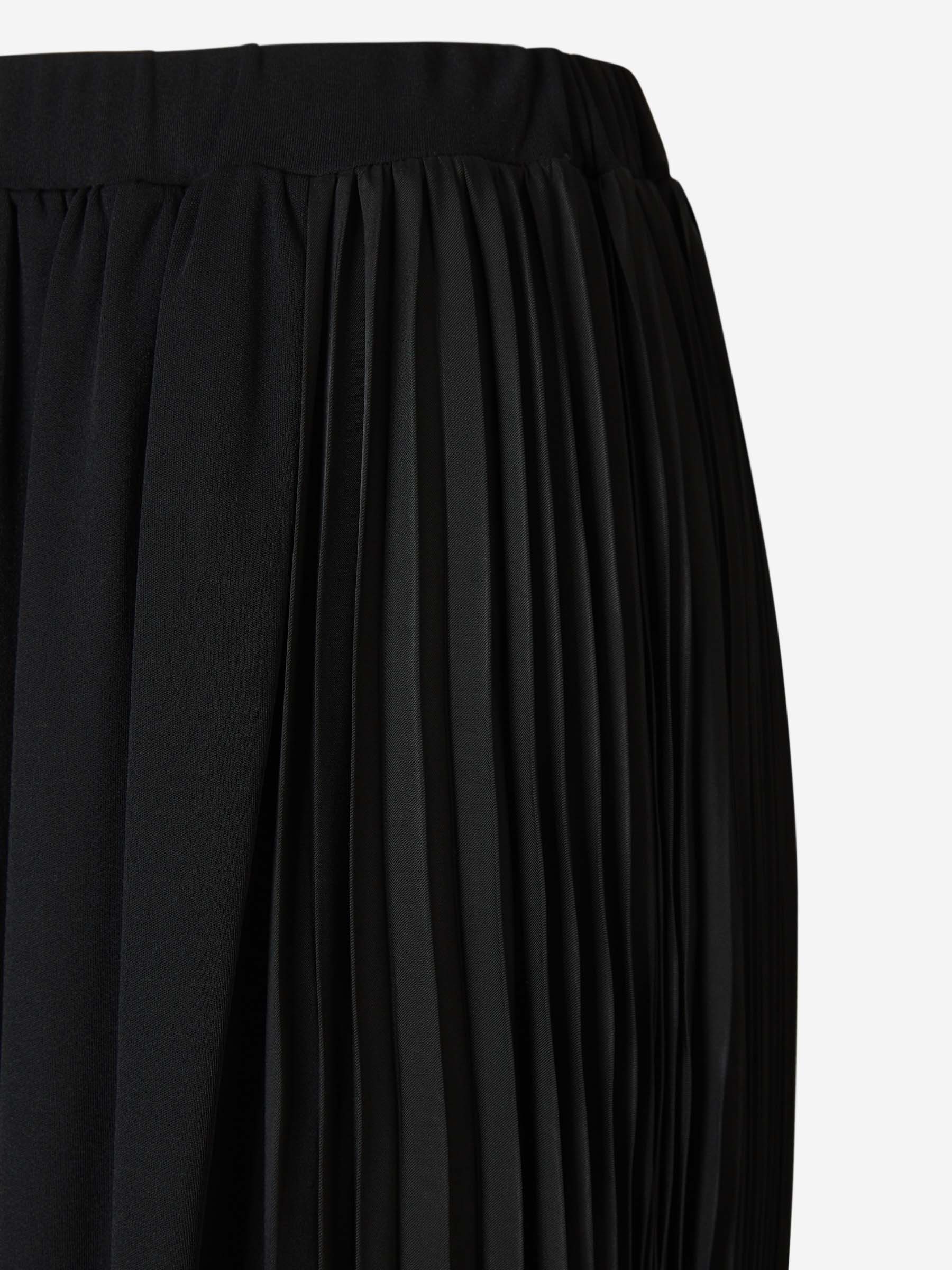 Outlet online Jil Sander Mujer Falda Asimétrica color Negro sku 750-001330 01 - Foto 4