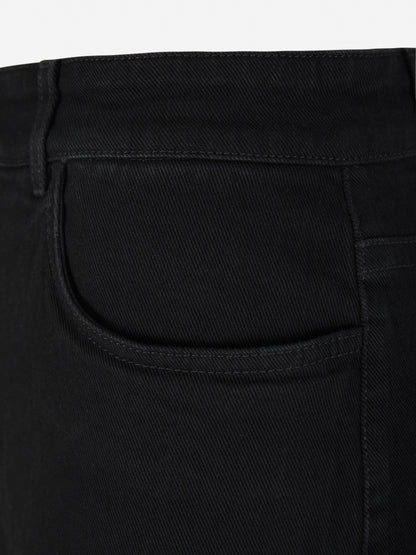 Outlet online Givenchy Mujer Falda Midi Denim color Negro sku 750-001357 01 - Foto 3
