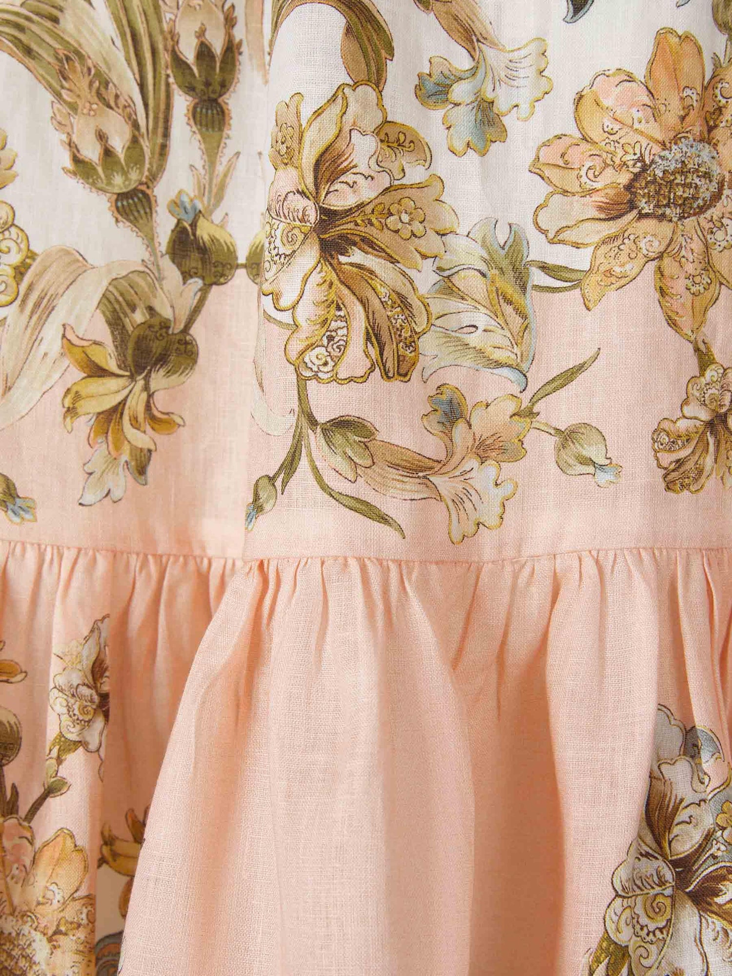 Zimmermann Falda Chintz Escalonada color Multicolor sku 750-001378 01 - Foto 4