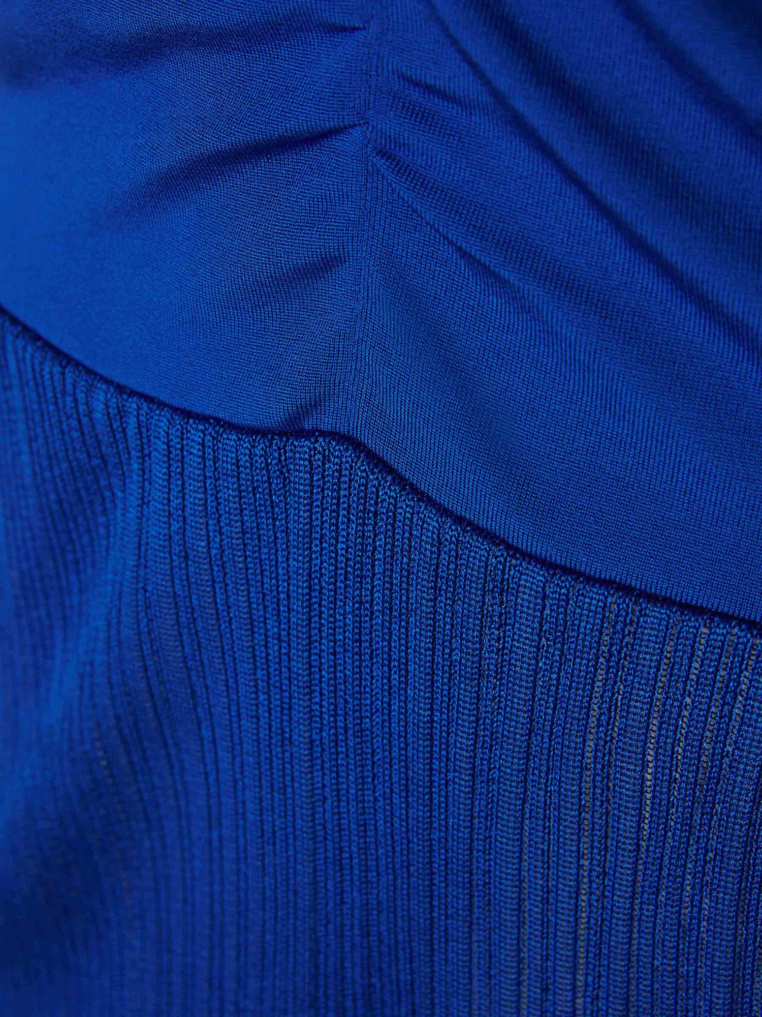 Outlet online Tom Ford Mujer Vestido Fruncido color Azul Real sku 750-001385 01 - Foto 3
