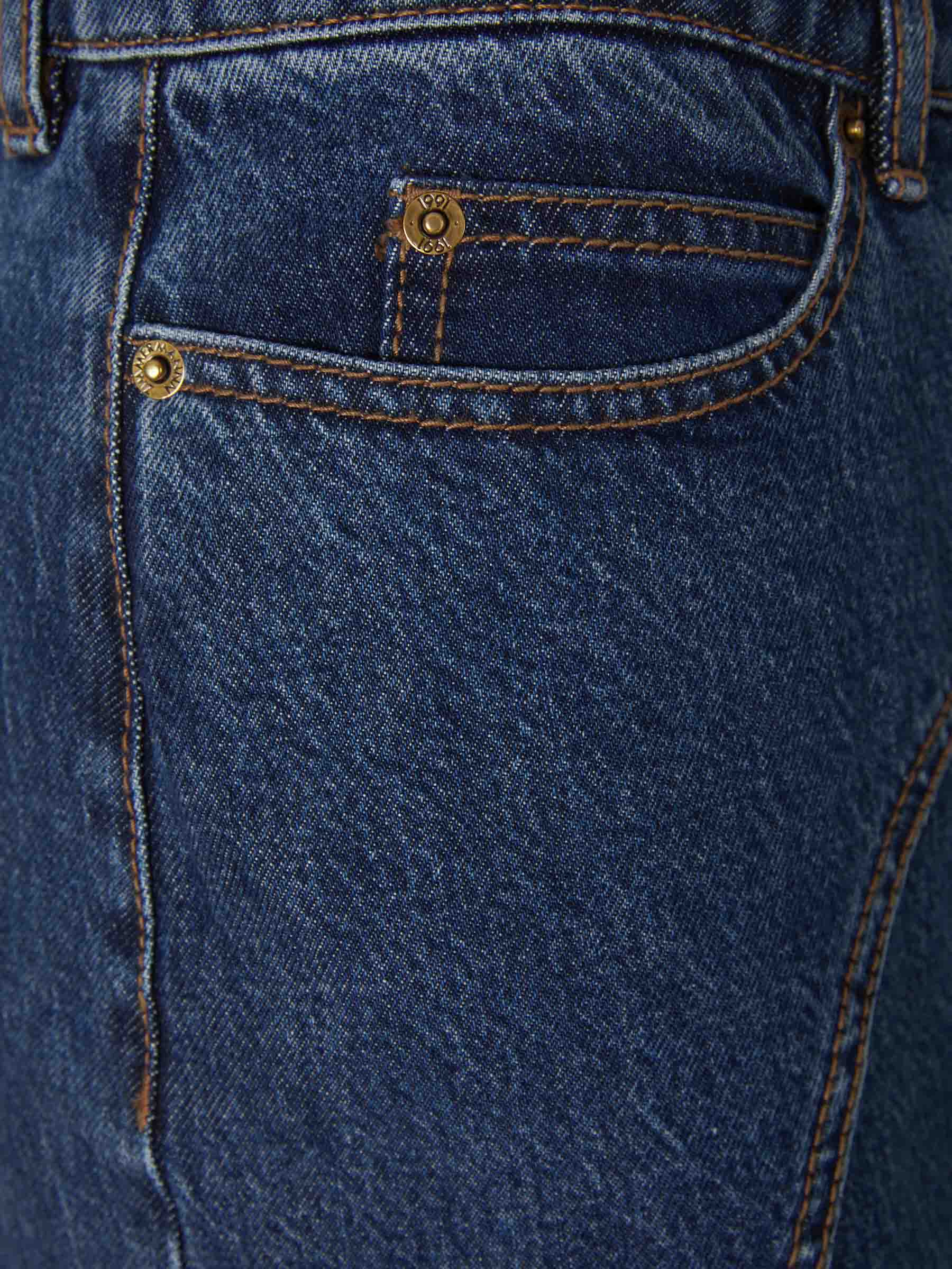 Outlet online Zimmermann Mujer Falda Maxi Denim color Azul Marino sku 750-001391 01 - Foto 4