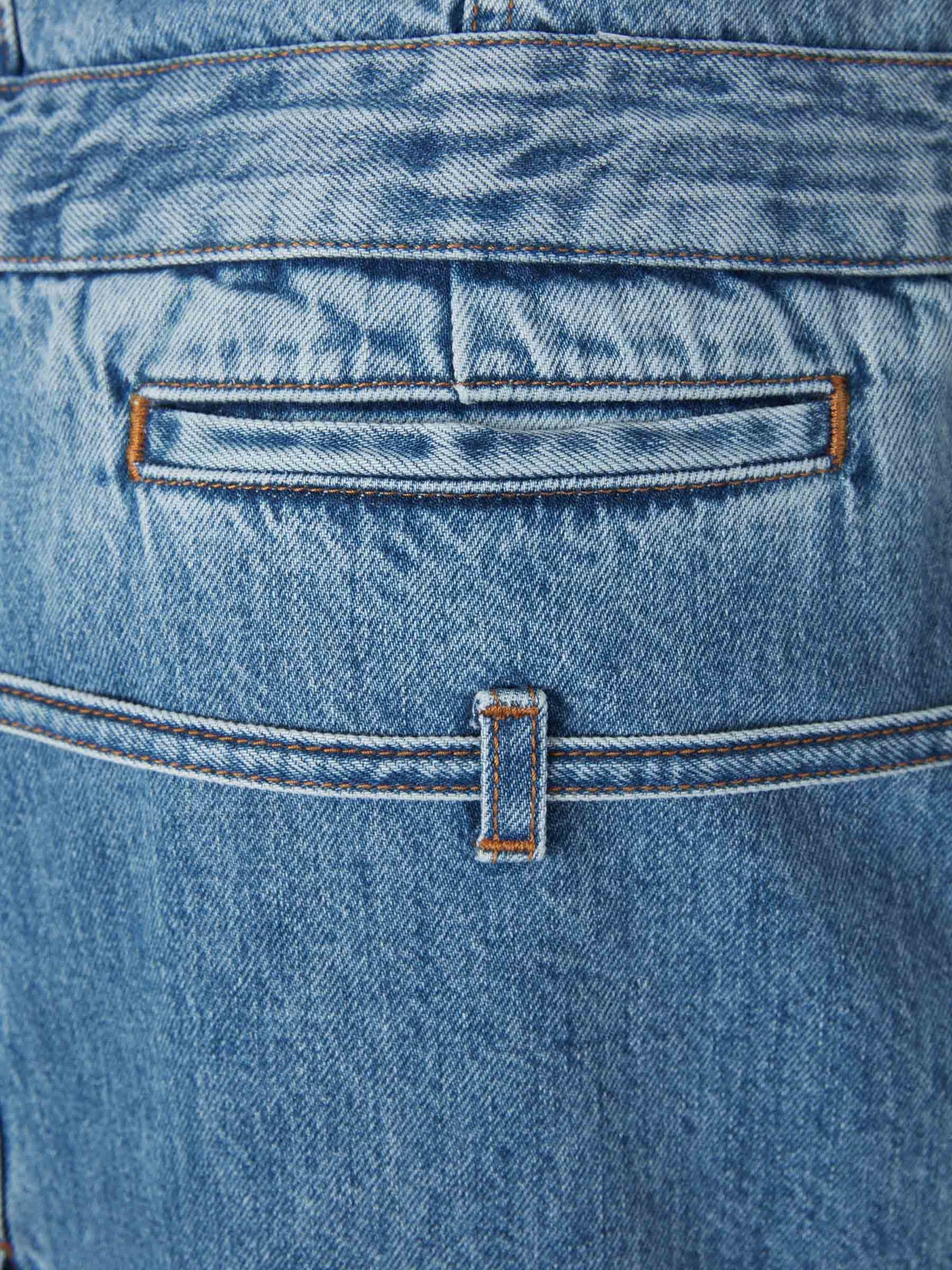 Outlet online Jacquemus Mujer Falda Le Jupe Nimes color Azul Denim sku 750-001395 01 - Foto 6