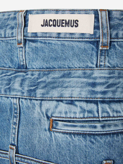 Jacquemus Falda Le Jupe Nimes color Azul Denim sku 750-001395 01 - Foto 2
