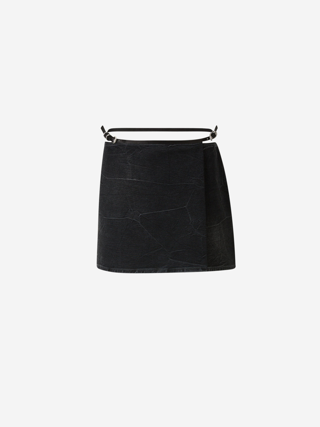 Givenchy Mujer Barcelona Falda Mini Denim Voyou color Negro sku 750-001481 01 - Foto 1