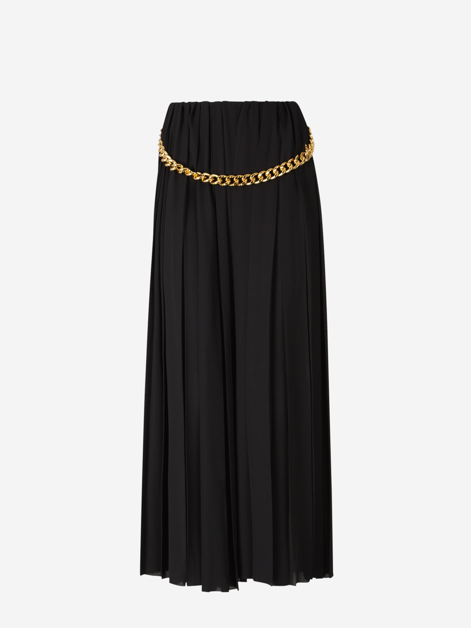 Outlet online Balenciaga Mujer Falda Maxi Plisada color Negro sku 750-001545 01 - Foto 1