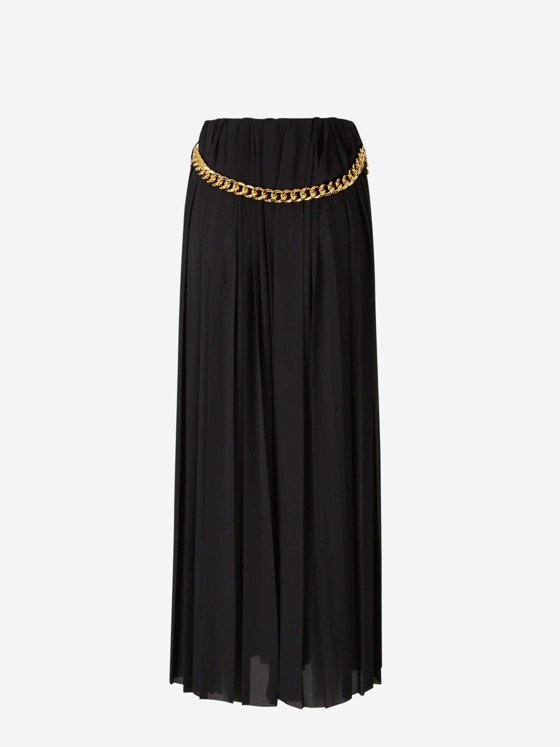 Outlet online Balenciaga Mujer Falda Maxi Plisada color Negro sku 750-001545 01 - Foto 3